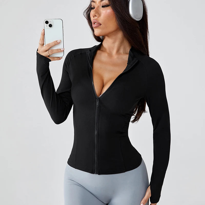 Slim Fit Yoga Jacket
